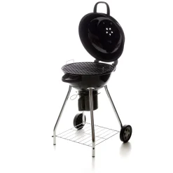 Barbecue a carbone Pupo 47 Sochef nero con coperchio