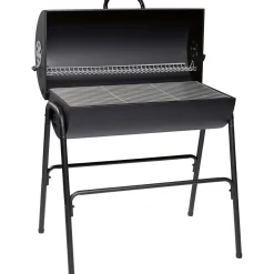 Barbecue a carbonella CMI nero con coperchio