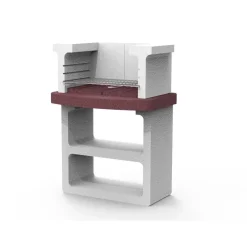 Barbecue a carbonella Ischia H 115 x L 90 x P 58 cm