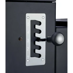 Barbecue a carbonella Jamestown Jaxon XL nero griglia 70x46 cm