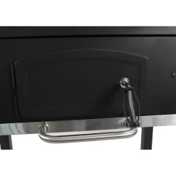 Barbecue a carbonella Jamestown Jaxon nero griglia 70x46cm