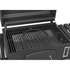 Barbecue a carbonella Jamestown Jaxon nero griglia 70x46cm