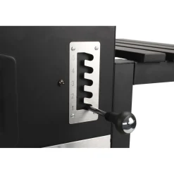 Barbecue a carbonella Jamestown Jaxon nero griglia 70x46cm