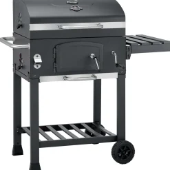 Barbecue a carbonella Jamestown Jaxon nero griglia 57x41.5cm