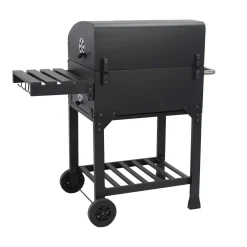 Barbecue a carbonella Jamestown Jaxon nero griglia 57x41.5cm