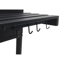 Barbecue a carbonella Jamestown Jaxon nero griglia 57x41.5cm