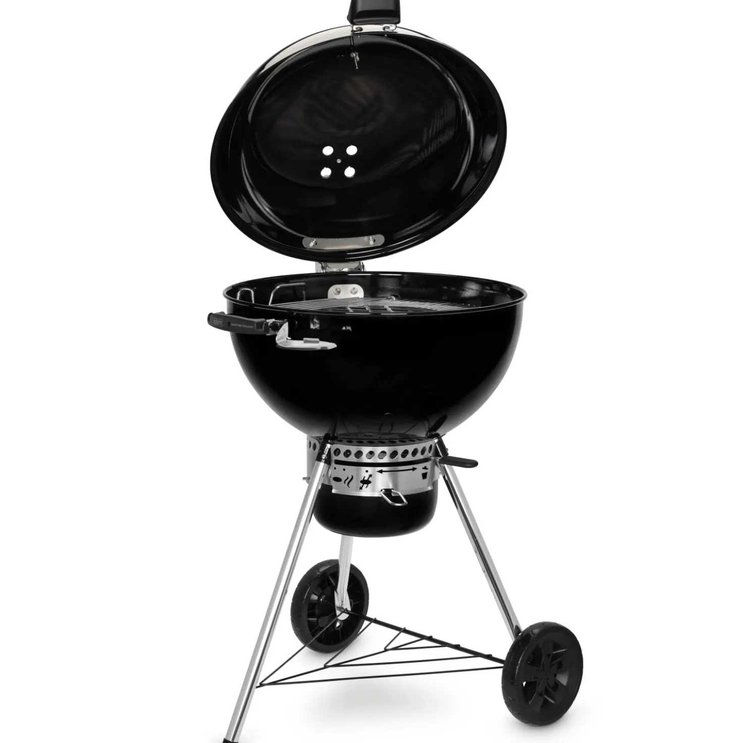 Barbecue a carbonella Weber Master-Touch premium E-5770 nero Ø 57 cm