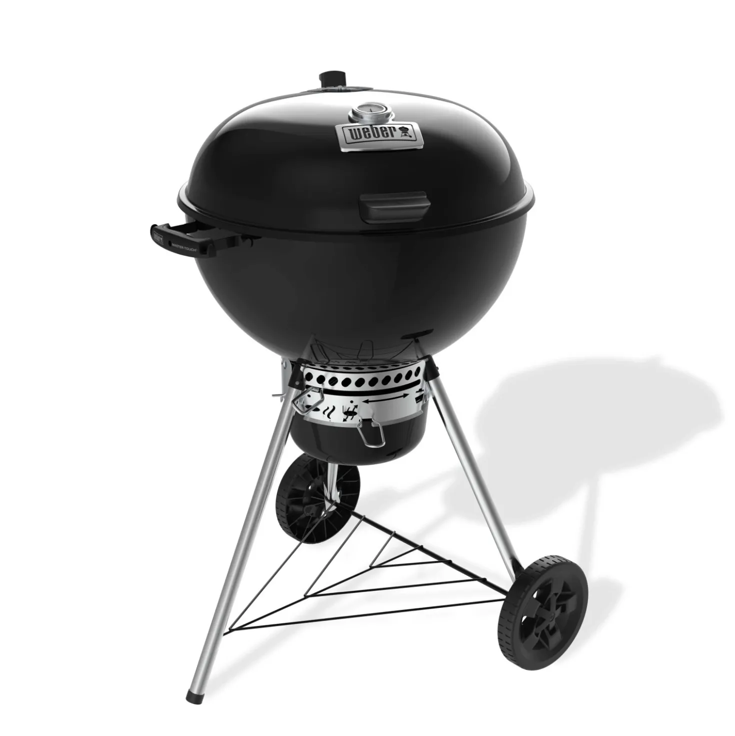 Barbecue a carbonella Weber Master-Touch premium E-5770 nero Ø 57 cm