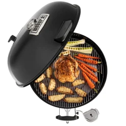 Barbecue a carbonella Weber Master-Touch premium E-5770 nero Ø 57 cm