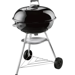Barbecue a carbonella Weber Compact Kettle nero Ø 57 cm con coperchio