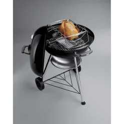 Barbecue a carbonella Weber Compact Kettle nero Ø 57 cm con coperchio