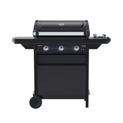 Barbecue a gas Campingaz Compact 3 LS DG 3 bruciatori 9,6 kW nero opaco