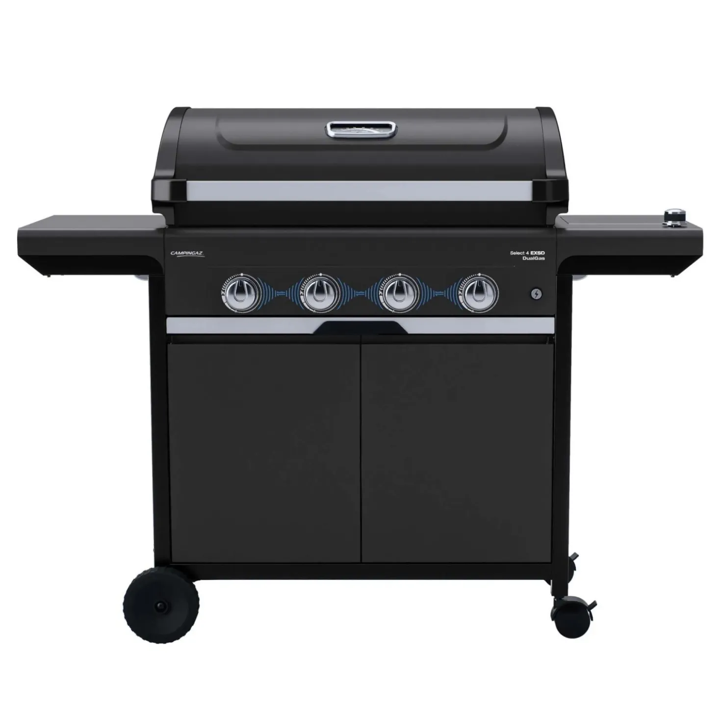 Barbecue a gas Campingaz Select 4 EXSD DG 4 bruciatori 14,3 kW nero opaco