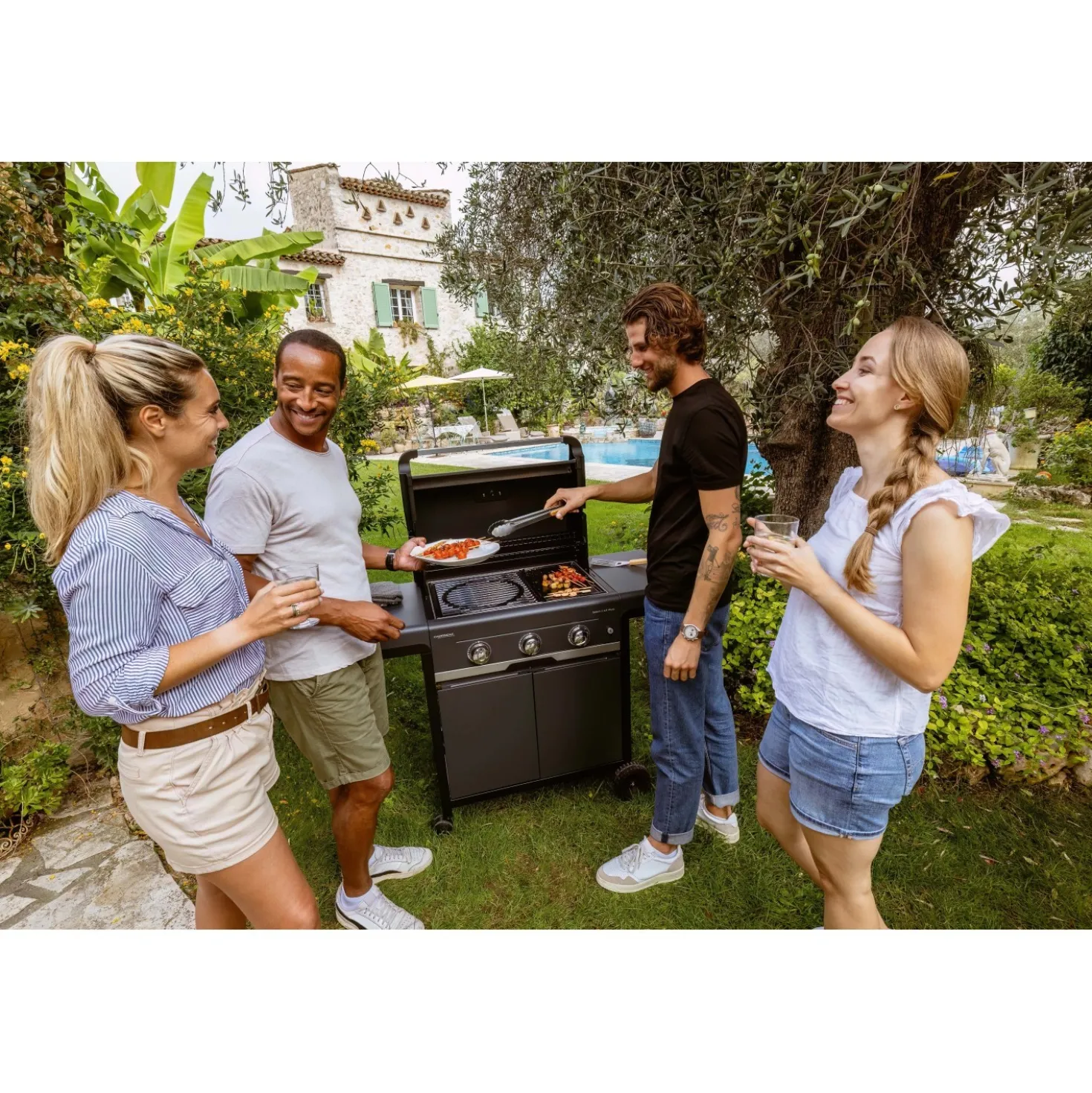 Barbecue a gas Campingaz Select 3EXS 3 bruciatori nero