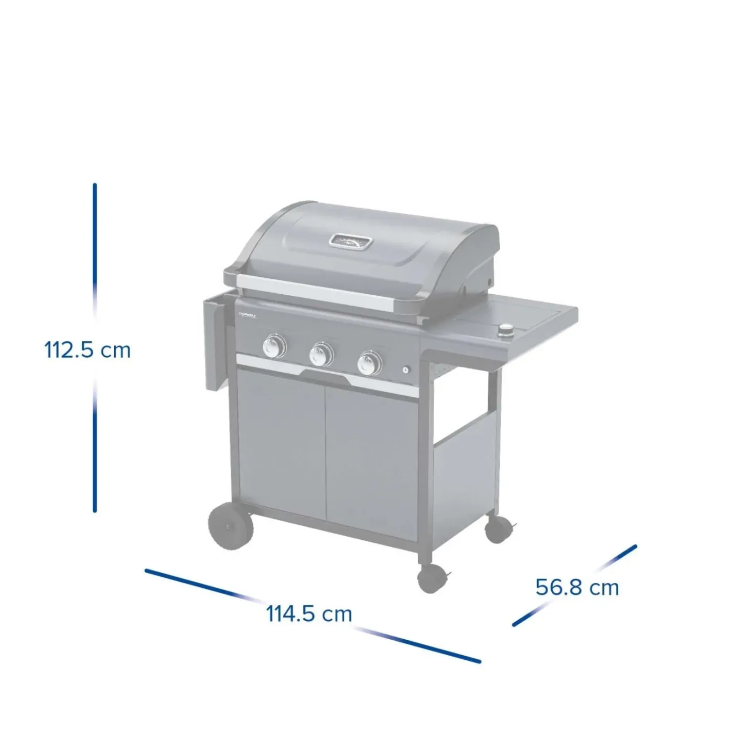 Barbecue a gas Campingaz Select 3EXS 3 bruciatori nero