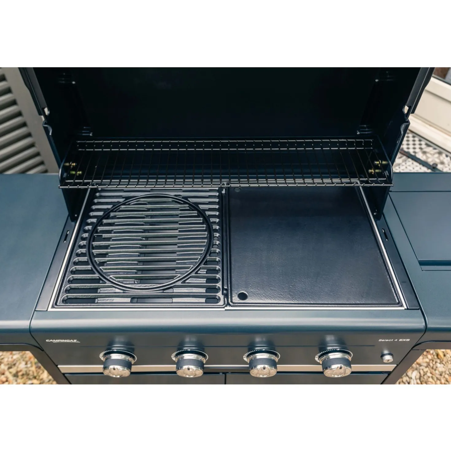 Barbecue a gas Campingaz Select 4EXS 4 bruciatori nero