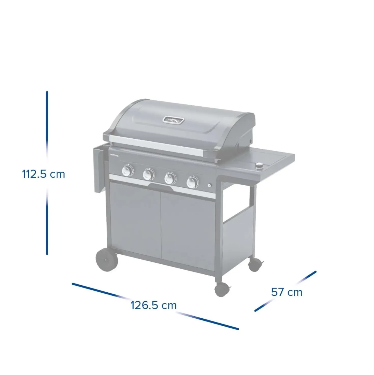 Barbecue a gas Campingaz Select 4EXS 4 bruciatori nero
