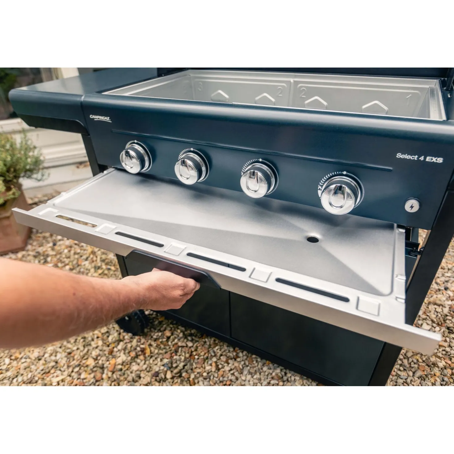Barbecue a gas Campingaz Select 4EXS 4 bruciatori nero