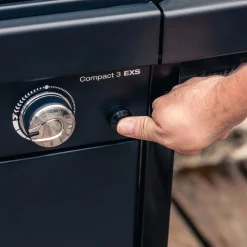 Barbecue a gas Campingaz Compact 3EXS 3 bruciatori nero