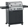 Barbecue a gas Jamestown 4 bruciatori laterali 75x58x52 CM