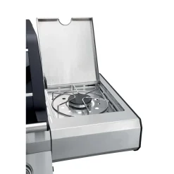 Barbecue a gas Jamestown Knox 4 bruciatori nero e argento 20,5kW