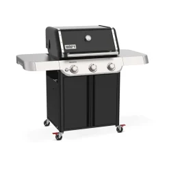Barbecue a gas Weber Genesis E-315 3 bruciatori nero con ripiano laterale