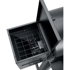 Barbecue a pellet Jamestown nero 115x59x121 cm