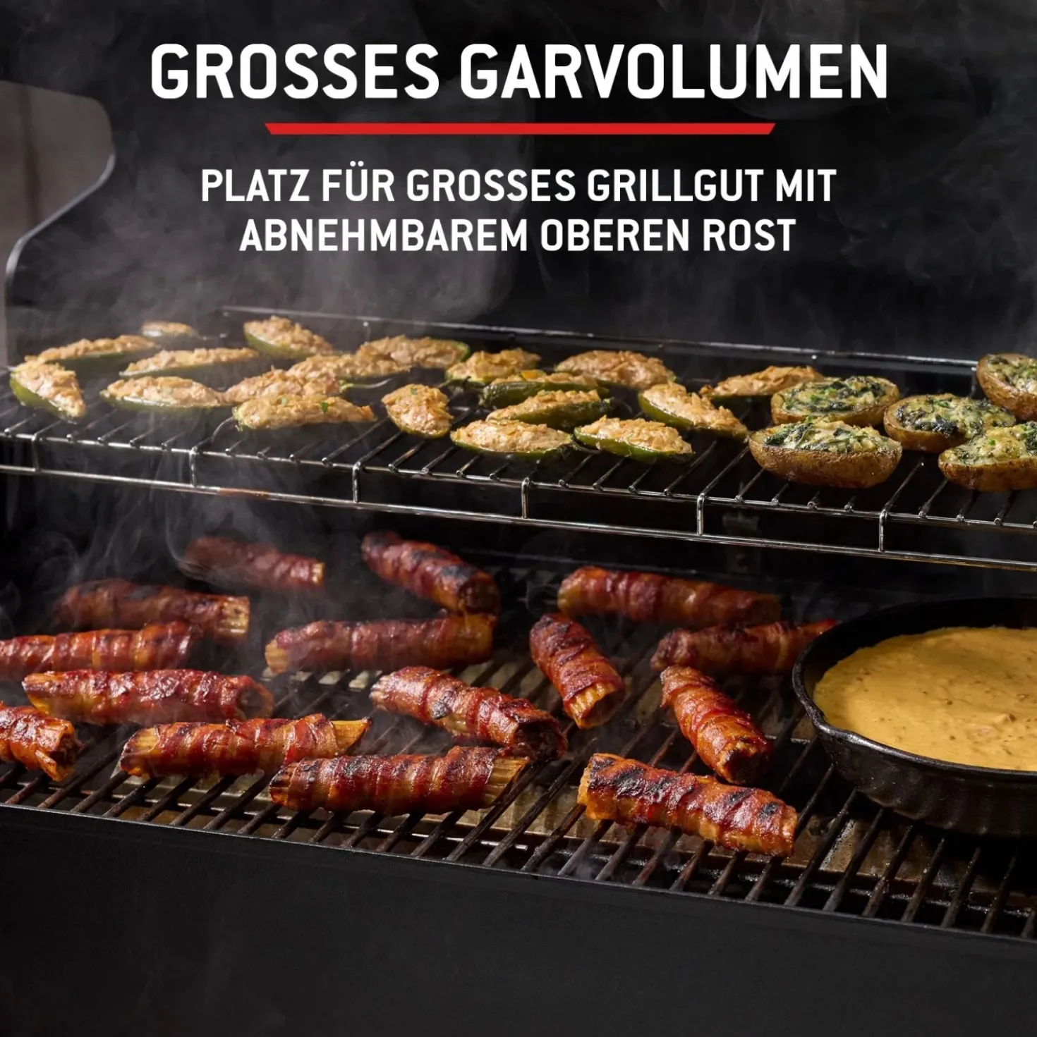 Barbecue a pellet Weber Smoque 22 Pellet EU 61x45 cm