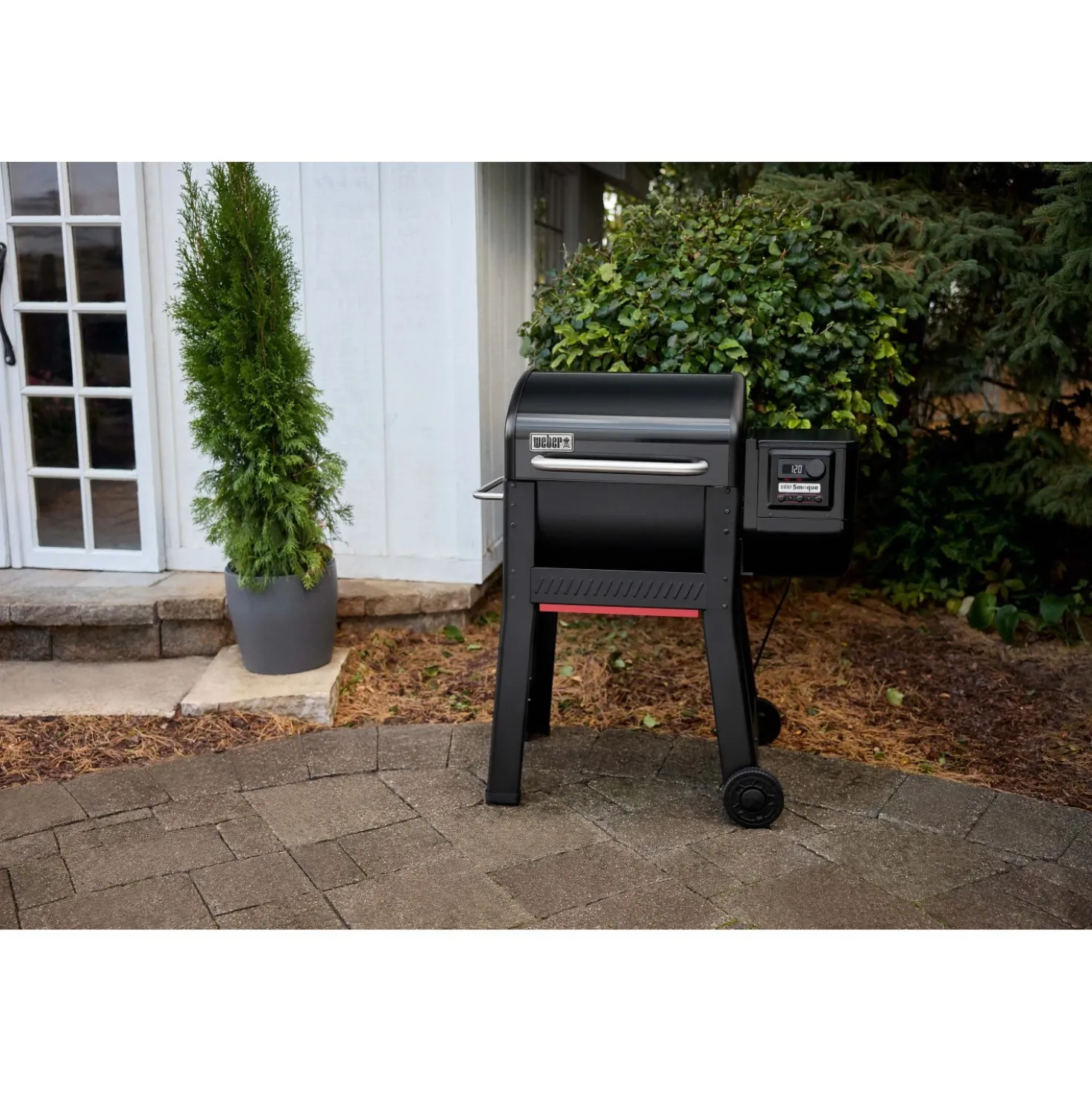 Barbecue a pellet Weber Smoque 22 Pellet EU 61x45 cm