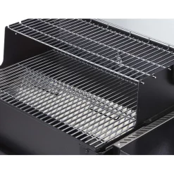 Barbecue a pellet Weber Searwood Nero con coperchio