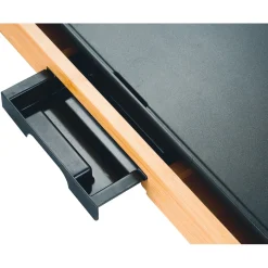 Barbecue elettrico Belfast 2200 W nero 43x23 cm