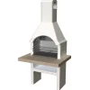 Barbecue in muratura Adige legna e carbonella piano lavoro 103x80 cm