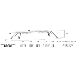 Barbecue per arrosticini Lisa Miami 800 L 80 cm