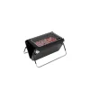 Barbecue portatile da tavolo 3 in 1 1800 W in acciaio nero
