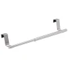 Barra portasalviette sopra anta telescopica in acciaio inox 60 cm