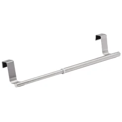 Barra portasalviette sopra anta telescopica in acciaio inox 60 cm