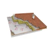 Barriera al vapore riflettente Onduline 1,5x50 m alluminio