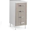 Base cucina 4 cassetti 40 cm olmo