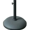 Base per ombrellone 41,5 cm con tubo grigio