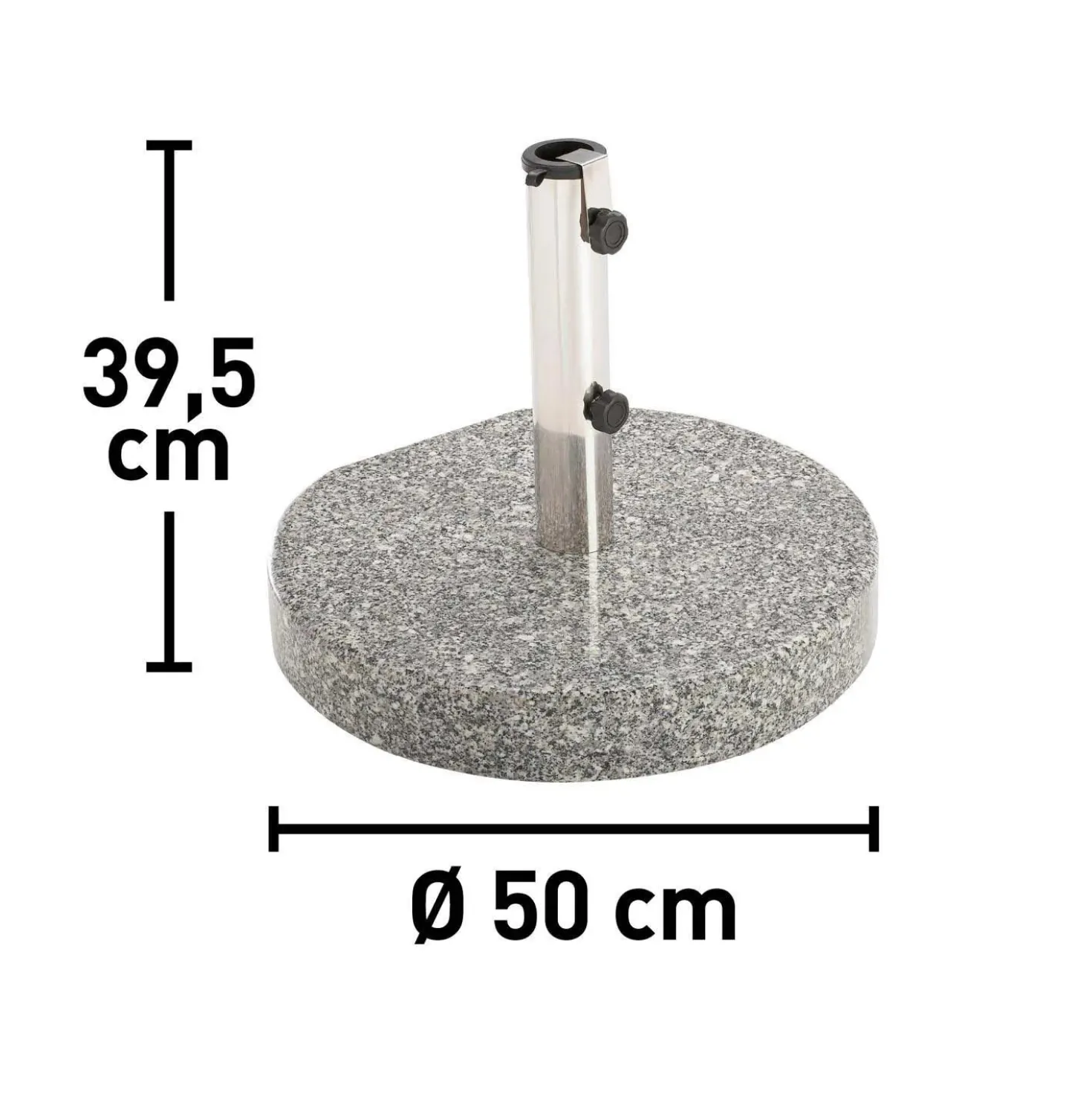 Base per ombrellone in granito OBI Granada 40 kg