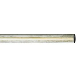 Bastone per tenda in ferro 160 cm avorio e oro Ø 20 mm