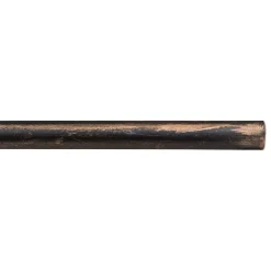 Bastone per tenda in ferro 200 cm nero e rame Ø 20 mm