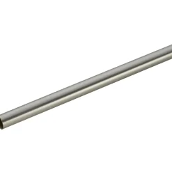 Bastone per tende per anelli effetto acciaio inox Mydeco L 120 x Ø 2 cm