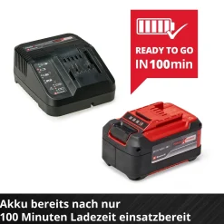 Batteria e Caricabatteria Einhell PXC 18 V 5,2 Ah