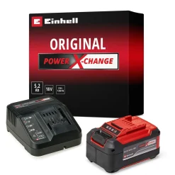 Batteria e Caricabatteria Einhell PXC 18 V 5,2 Ah