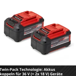 Batteria e Caricabatteria Einhell PXC 18 V 5,2 Ah