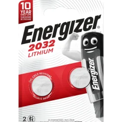 Batterie a bottone Energizer LITIO CR2032 2 pz
