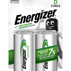 Batterie Energizer POWER PLUS RECH D Mono 2500 mAh 2 pz