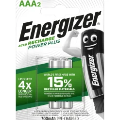 Batterie Energizer POWER PLUS RECH AAA Micro 700 mAh 2 pz