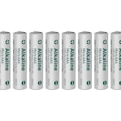 Batterie Micro AAA Alcaline 8 pz